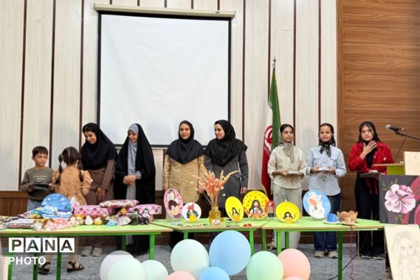 روایت تصویری از اختتامیه تابستانی کانون پرورش فکری در بام و صفی آباد