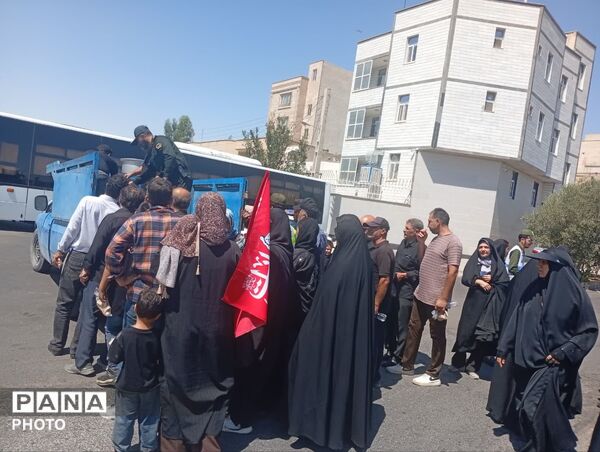 راهپیمایی جاماندگان اربعین در سمنان