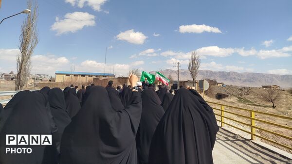 روستای دزک در سوگ ولی امر مسلمین