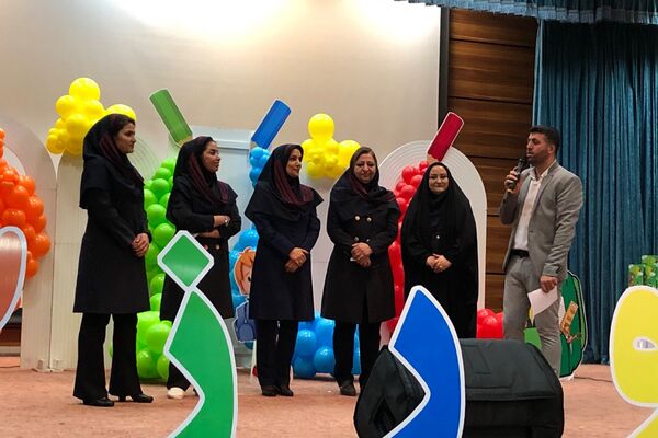 جشن الفبا در سالن فدک ناحیه دو شهرری 