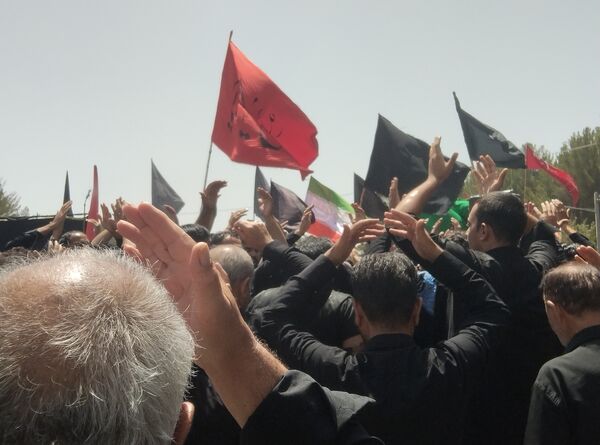 عزاداری عاشورای حسینی در میدان قتلگاه بیرجند 