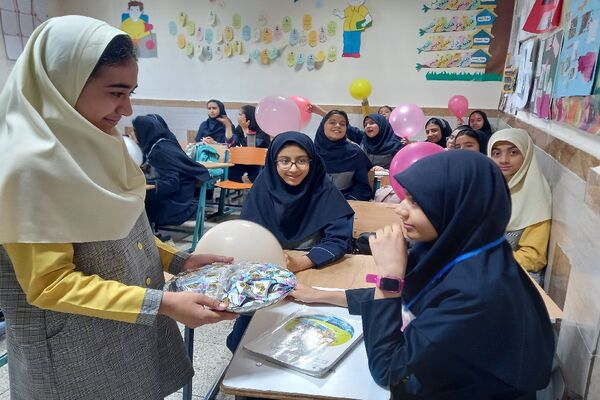 جشن روز دختر در دبستان کوثر مشهد