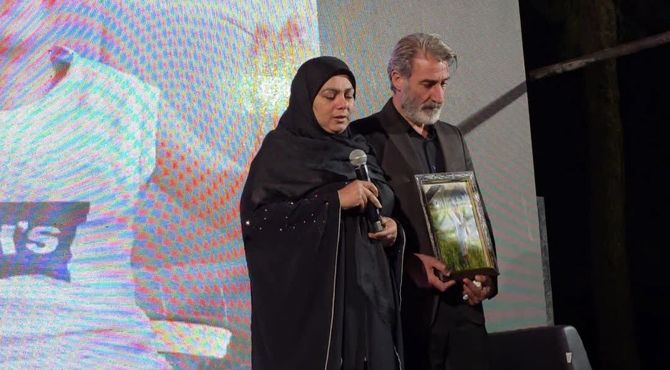 نام شهید دانش آموز ماکان نصیری در مراسم شهدای میناب طنین‌انداز شد