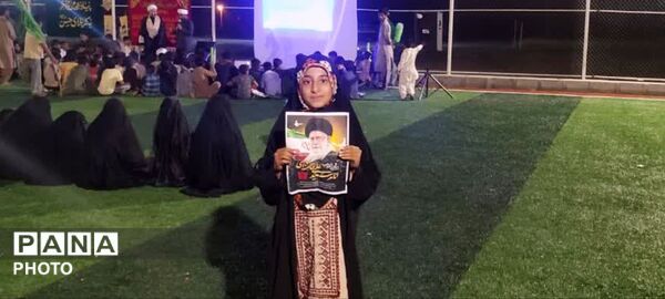 مراسم سوگواری رهبر شهید امام قائد در روستای زیارت پیرکرکان قلعه‌گنج 
