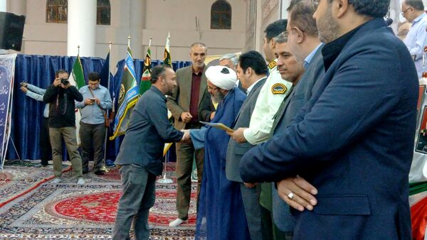 برگزاری آیین باشکوه گرامیداشت هفته دفاع مقدس در مصلی نظرآباد
