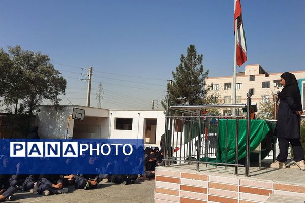 افتتاحیه طرح مصباح الهدی در هنرستان تاجیک بهارستان دو