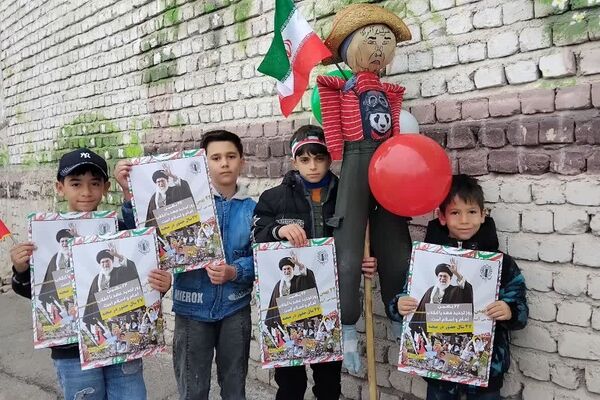 خلق حماسه سالگرد پیروزی انقلاب در روستای صرم 