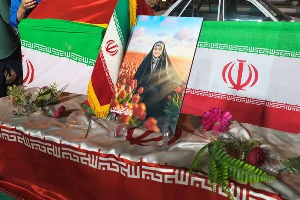 موکب شهیده فاطمه موحدان در یزد