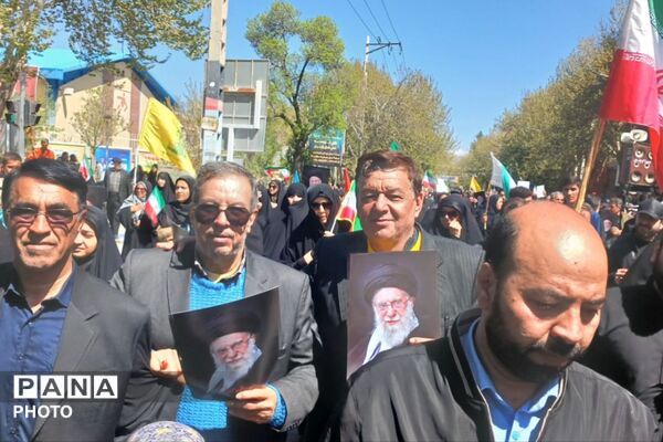 مراسم بزرگداشت چهلمین روز شهادت قائد امت در بجنورد