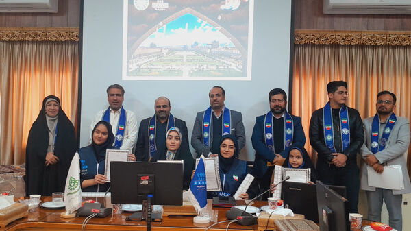 آئین تجلیل از خبرنگاران منتخب پانا ناحیه ۴ اصفهان 