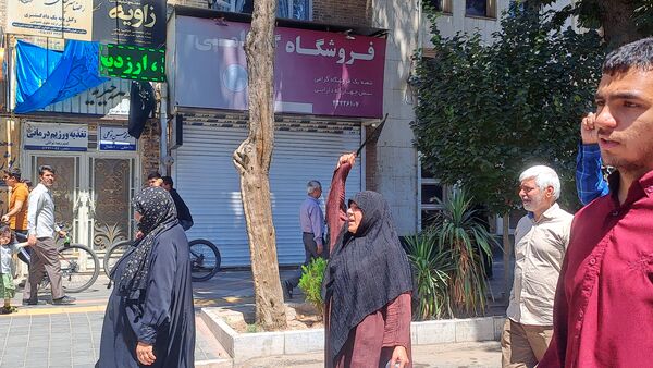 دومین راهپیمایی جمعه خشم در نیشابور 