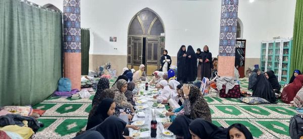 حضور پرشور پیشتازان سیریک در اعتکاف دانش‌آموزی