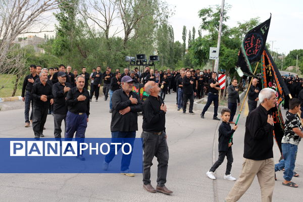 عزاداری مردم شهرستان کوثر در اولین روز ماه محرم