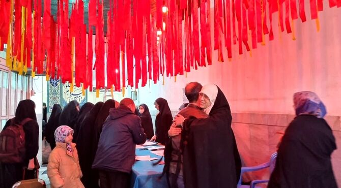 مسجد جواد الائمه میزبان دل‌های معتکف