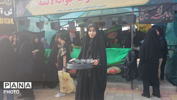 برپایی موکب جوادالائمه به میزبانی مدارس شهرستان نهاوند