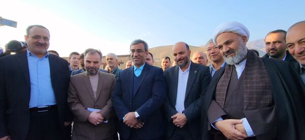 افتتاحیه نخستین مدرسه طرح حذف مدارس سنگی روستای طاهرآباد شهرستان مرزی کلات