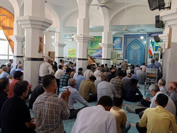 نماز عبادی سیاسی جمعه در شهرستان خلیل آباد