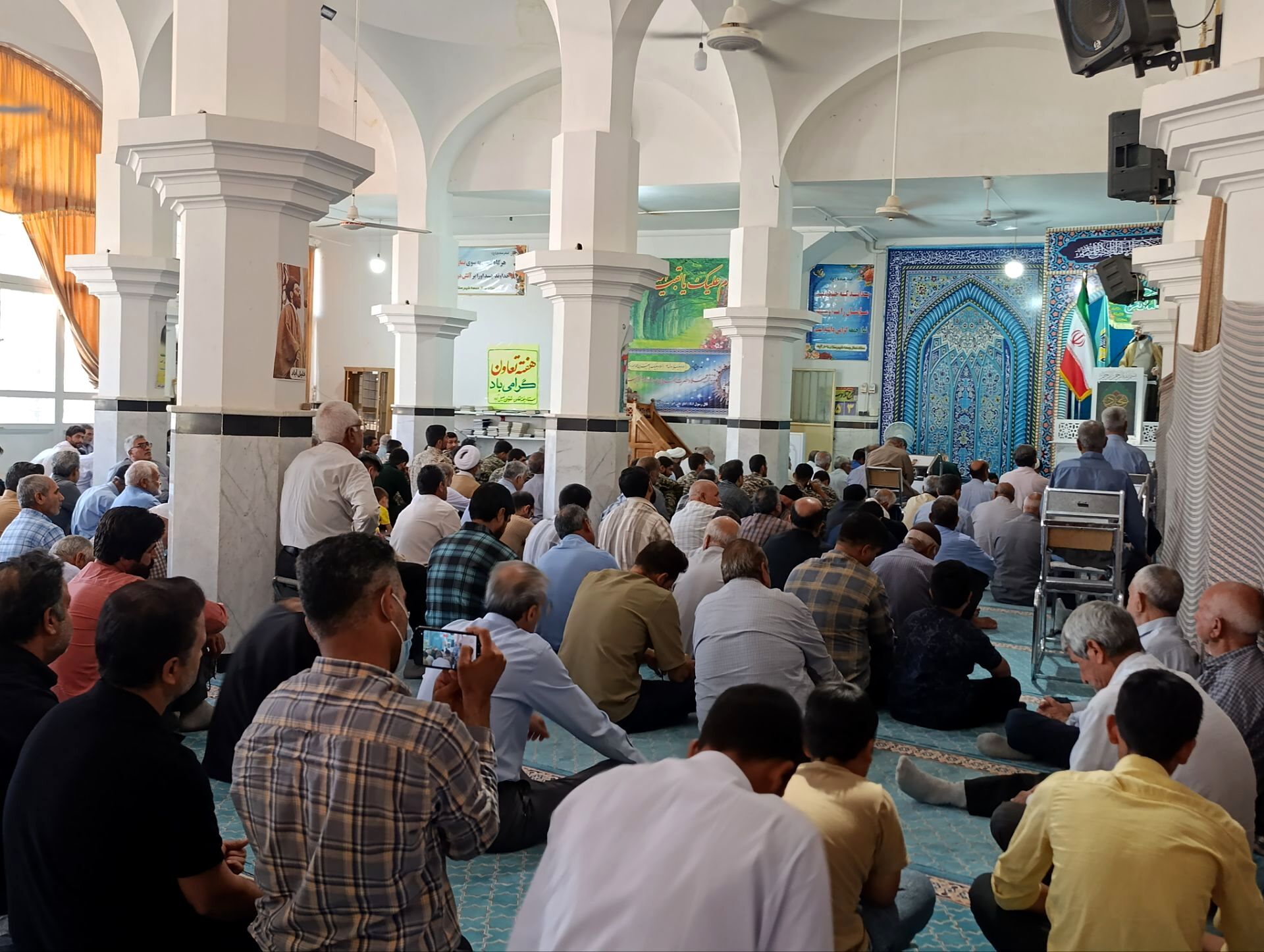 نماز عبادی سیاسی جمعه در شهرستان خلیل آباد
