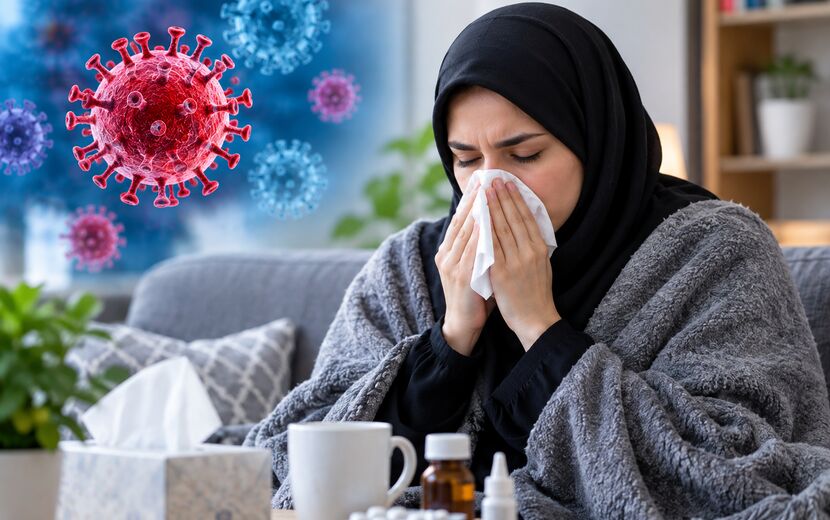 کرونا یا آنفلوآنزا؛ وقتی علائم شبیه‌اند، چه زمانی باید نگران شد؟