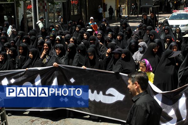 حرکت دسته عزاداری رحلت امام خمینی 