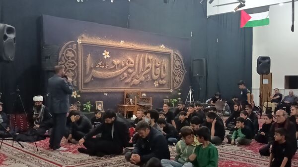 مراسم سینه زنی و دهه دوم فاطمیه در حسینیه شیرزاد نیشابور 
