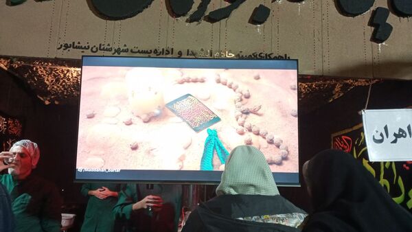  برپایی موکب و چایخانه جوانان مهدوی (عج) در شهرستان نیشابور