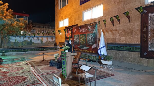  عزاداری هیئت اجتماع حسینی در ناحیه 7 مشهد