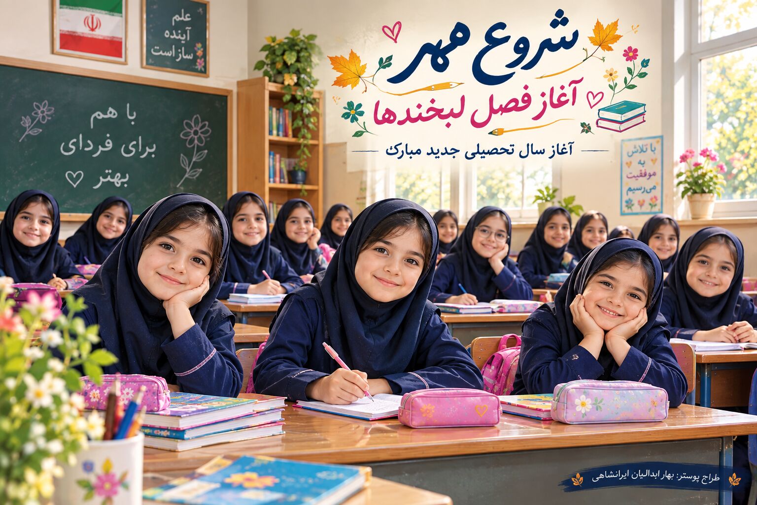 مهر که می‌رسد، شهر دوباره بوی مدرسه میگیرد