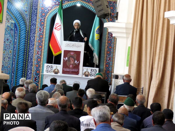 نماز عبادی سیاسی جمعه در خلیل آباد