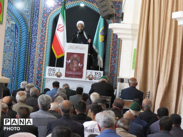 نماز عبادی سیاسی جمعه در خلیل آباد
