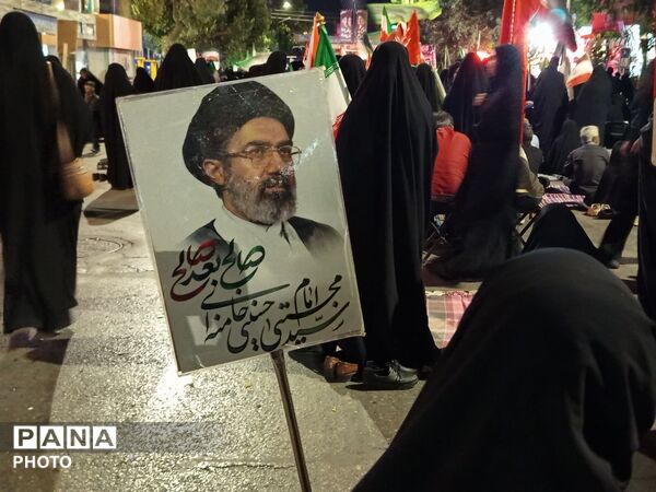 عزاداری امام حسین (ع)در صد و بیست و نهمین شب-۲
