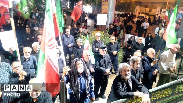 هم صدایی مردم نظرآباد در آیین عزاداری و ایستادگی در مسیر حق و عدالت