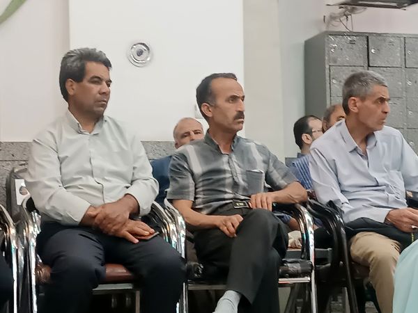 مراسم نخستین سالگرد شهادت شهدای خدمت در مسجد الهادی نیشابور 