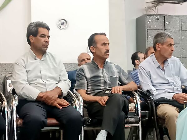 مراسم نخستین سالگرد شهادت شهدای خدمت در مسجد الهادی نیشابور 