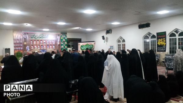 ضیافت افطار در امامزاده سید قاسم روستا ارغا خلیل آباد