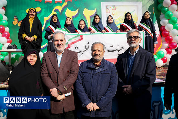 حضور وزیر آموزش و پرورش در راهپیمایی 22 بهمن 1403