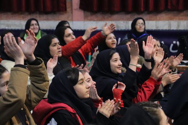 سومین روز اردوی تمشک سازمان دانش‌آموزی آذربایجان‌شرقی