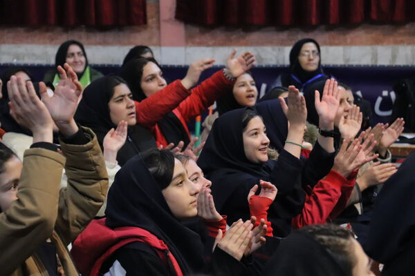 سومین روز اردوی تمشک سازمان دانش‌آموزی آذربایجان‌شرقی