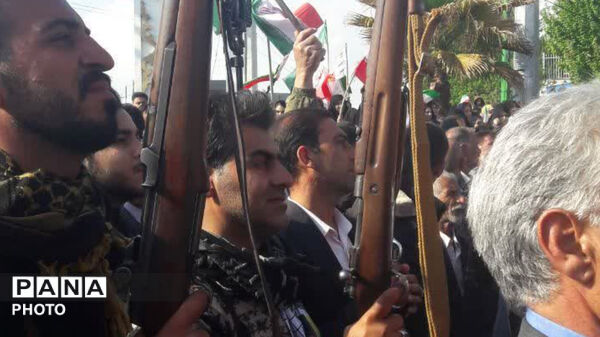 حضور باشکوه وپرشور کوهدشتی ها ،دررزمایش جان فدا