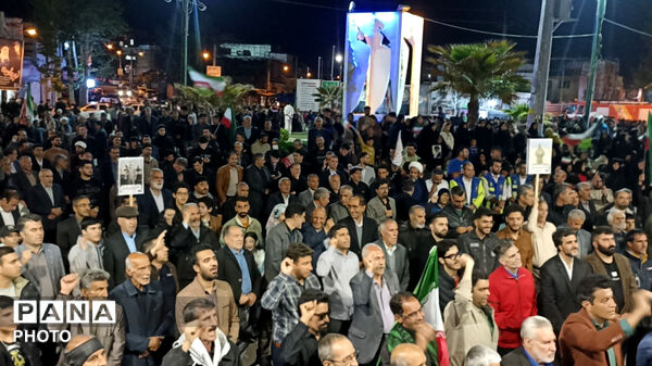 پنجاه و چهارمین شب پایداری واتحاد ملی در کوهدشت
