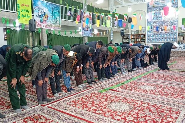 اقامه نماز جماعت ظهر و عصر در روز ۲۲بهمن  شهر بار نیشابور