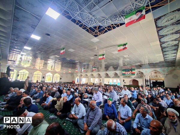 نماز عبادی سیاسی جمعه در شهرستان کاشمر 