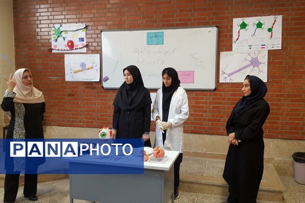 ویژه‌برنامه روز آزمایشگاه در دبیرستان پروفسور رزاقی کهریزک 