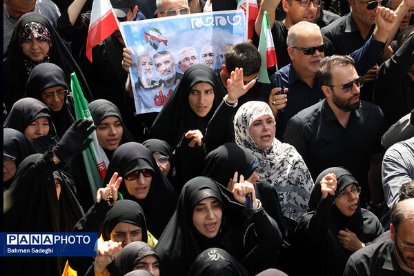 تشییع شهدای اقتدار در تهران - 2
