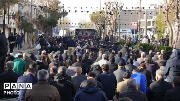 اقامه نماز عید فطر در فردیس
