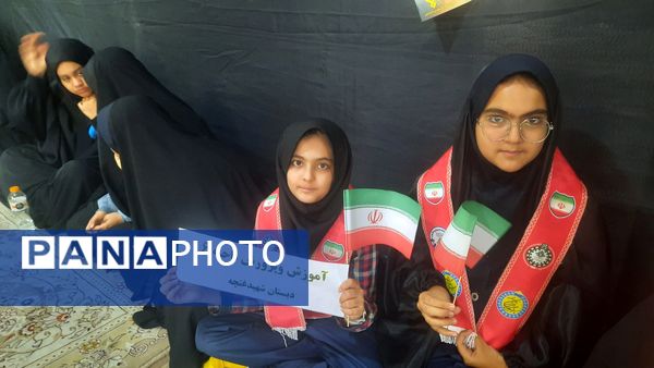 مراسم هفتمین روز شهادت‌ سید مقاومت در ناحیه۶ مشهد 