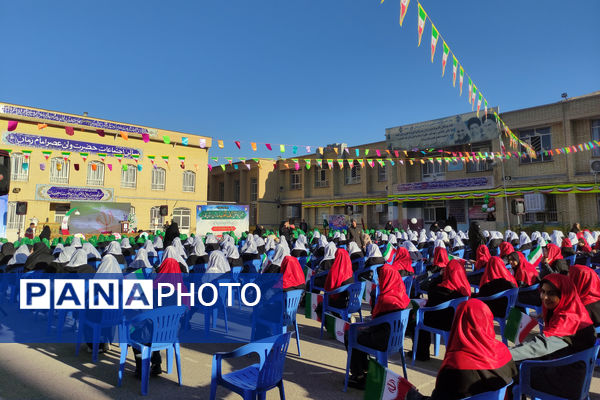 آیین نواختن زنگ انقلاب در مدارس فارس 