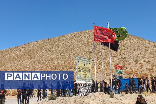 مراسم گرامیداشت تاسوعای حسینی در روستای گزکوه 