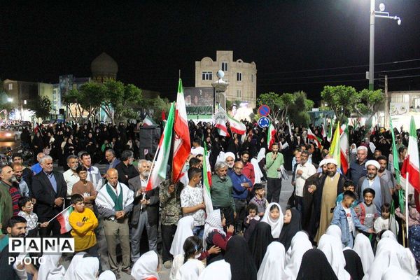 تجمعات شبانه مردمی ضد صهیونیستی در شهر جوادآباد 