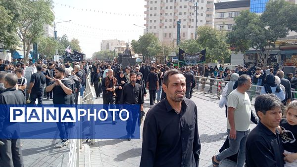 عزاداری زائران حضرت رضا (ع) 